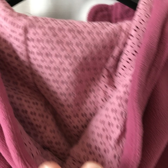 Women's THE NORTH FACE TKA MICRO 1/2 Zip Hoodie Pullover Fleece Size Large pink - Picture 11 of 12